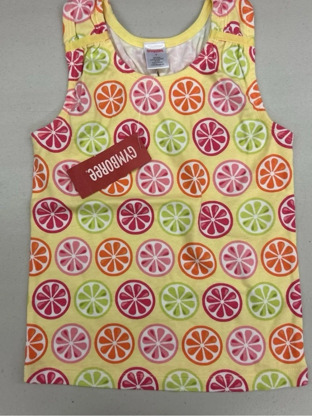 Gymboree Girls 7 bundle Pant Shorts Skort Tops Pink Denim School Ladybug Heart